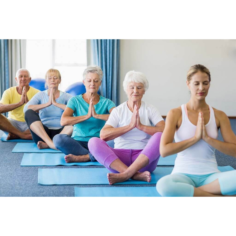 Yoga suave para mayores